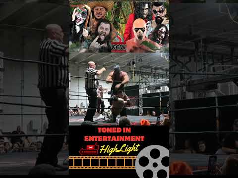 Entity has Cha Cha Charlie on the ropes #invoked #prowrestling #wwe #aew #ccw #highlights #shorts