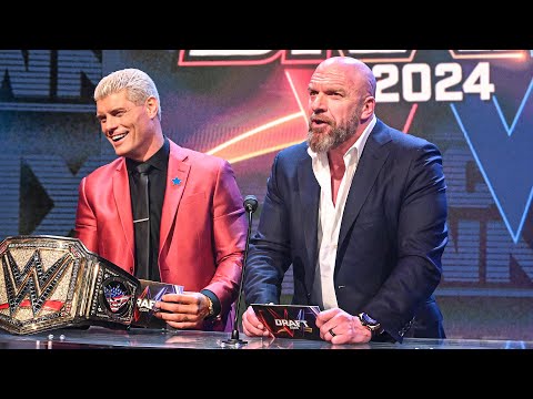 Every decide of the 2024 WWE Draft: Raw highlights, April 29, 2024