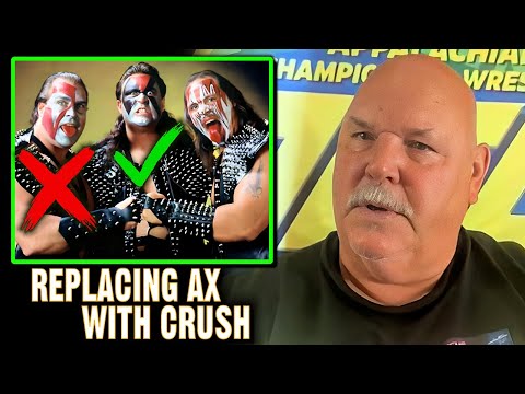 Barry Darsow on Crush Replacing Ax in Demolition