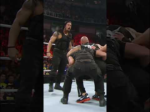 ⏪ The first time Roman Reigns and The Rock crossed paths in WWE