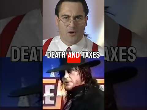 WWE Overlooked The Opportunity On A Death & Taxes Matchup #undertaker #wwe #wrestling