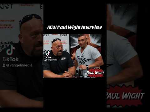 Mountainous Trace Paul Wight AEW Interview Highlights #AEW #BigShow #shorts #wwe #wrestling