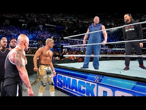 WWE 20 June 2024 Roman Reigns VS. Brock Lesnar VS. The Rock VS. Cody Rhodes VS. All Raw Smackdown