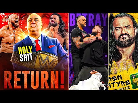 HOLY SH*T! Roman Reigns & Brock Lesnar RETURNING With Paul Heyman? | Balor BETRAYING PRIEST, WWE Raw