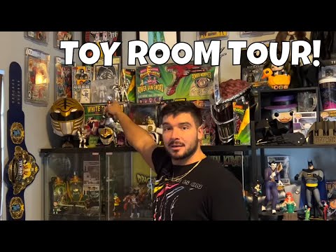 Fat Tour of AEW Ethan Page’s Toy Room