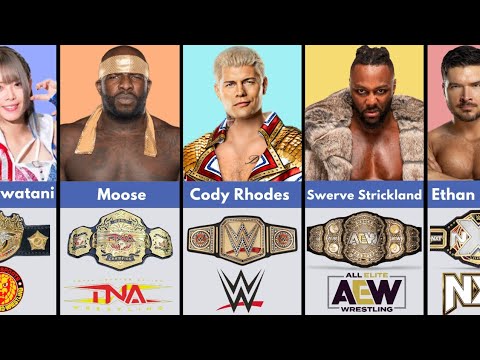 Checklist of original pro wrestling champions in WWE, AEW, Affect, Contemporary Japan and more