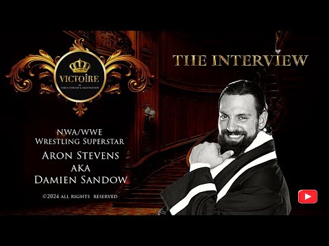 WRESTLING SUPERSTAR ARON STEVENS aka DAMIEN SANDOWN CAREER SHOOT INTERVIEW #wrestling #interview