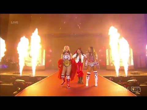 Jamie Hayter & Dr. Britt Baker D.M.D. Entrance: AEW Dynamite, Jan. 11, 2023