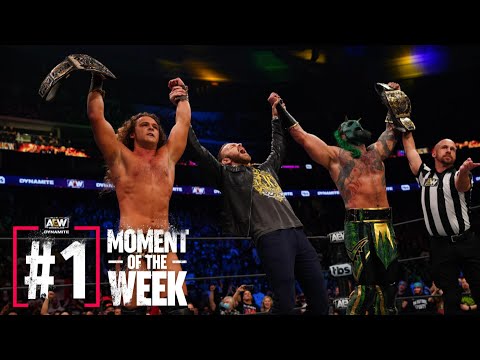 Jungle Boy and Luchasaurus Eventually Gain Their Championship 2nd! | AEW Dynamite, 1/5/22